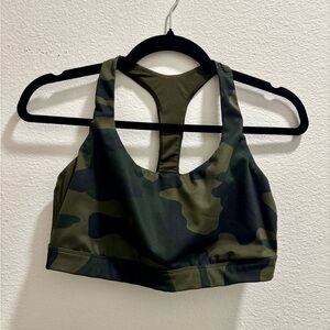 All In Motion (Target) sports bra, size L in camo